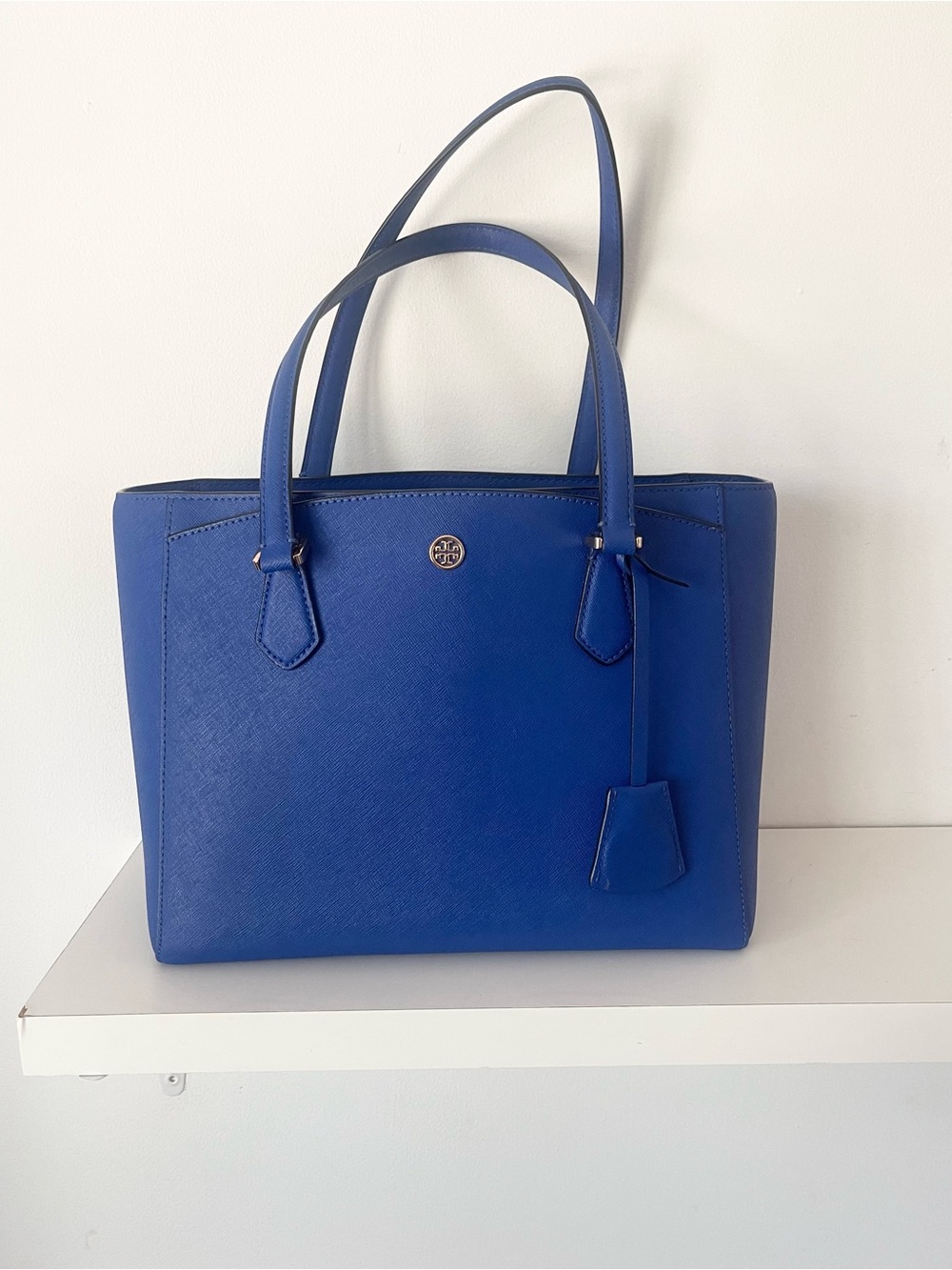 Tory Burch Blue Tote Bag